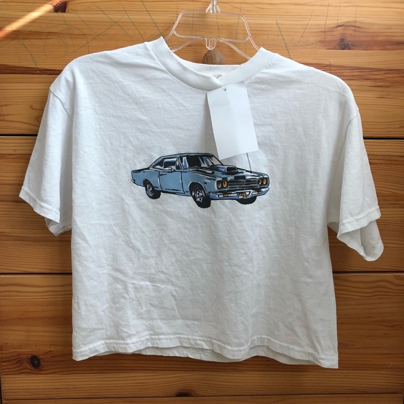 Brandy Melville Tops Brandy Melville Motor Show Car Shirt Poshmark